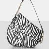 The Fox Zebra Saddle Shoulder Bag