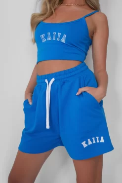 Kaiia Sweat Shorts Cobalt Blue -Chic Step Shop 05.07rebekah1250 scaled