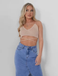 Public Desire Knitted Ribbed Bralet Nude -Chic Step Shop 05.07rebekah1581 scaled