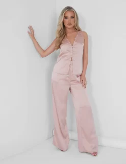 Public Desire Button Detail Satin Waistcoat Top Pink -Chic Step Shop 05.07rebekah1678 8eb409c9 5b8e 4763 a1c1 3c08faf0e39d scaled