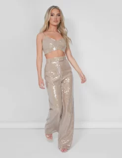 Sequin Bralet Crop Top Nude 21 Sequin Bralet Crop Top Nude -Chic Step Shop 05.07rebekah1781 scaled