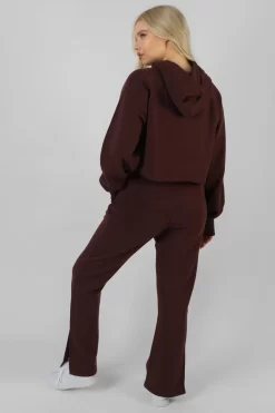 Kaiia Tonal Embroidered Joggers Dark Brown -Chic Step Shop 07.01 386 4787d24f c210 4a2d 806e ebd9ddc985a8