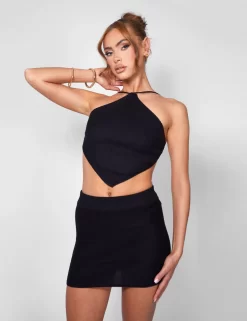 Crochet Mini Skirt Black -Chic Step Shop 08.06annabel0181 scaled