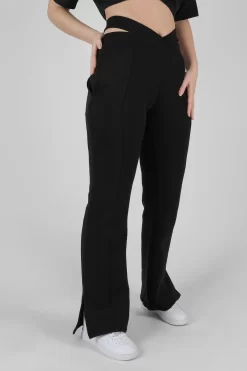 Strappy Waist Straight Leg Joggers Black -Chic Step Shop 08.11 524 61cac85b 13d5 46d5 8210 c2ed51c69ae3