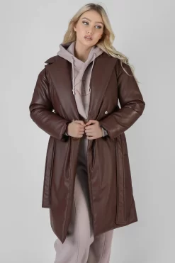 Padded Pu Trench Chocolate -Chic Step Shop 08.11 780 b3dfeb9c 7a87 4c02 a0d6 17a4e666a964