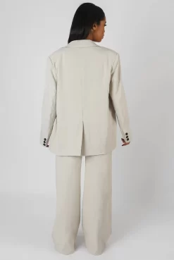 Relaxed Blazer Stone -Chic Step Shop 09.02 1021