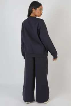 Super Wide Leg Joggers Ink Blue -Chic Step Shop 09.02 413 eedfd792 073d 4ee9 9611 cc0e192dd609