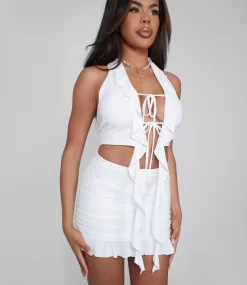 Frill Detail Tie Front Top White 7 Frill Detail Tie Front Top White -Chic Step Shop 09.06carmen1080 6b895f6e 22dd 49ec a75f 120e556e118f scaled