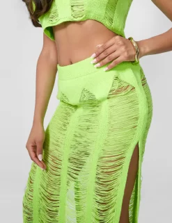Ladder Detail Maxi Skirt Green -Chic Step Shop 09.06carmen1264 3654a990 57ed 42e3 8ab9 02543f3122aa scaled