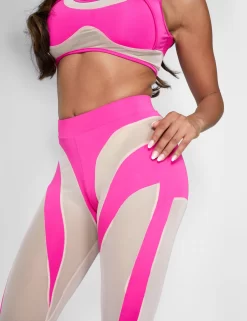 Mesh Illusion Insert Leggings Hot Pink 9 Mesh Illusion Insert Leggings Hot Pink -Chic Step Shop 09.06carmen1697 scaled