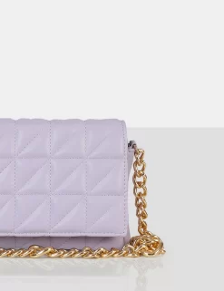 The Kahlo Lilac Gold Chain Shoulder Mini Bag -Chic Step Shop 10.03bags0021