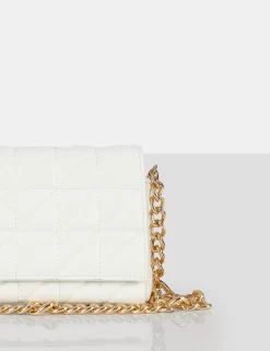 The Kahlo White Gold Chain Shoulder Mini Bag -Chic Step Shop 10.03bags0030copy