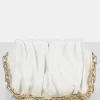 The Effia White Chain Strap Shoulder Bag