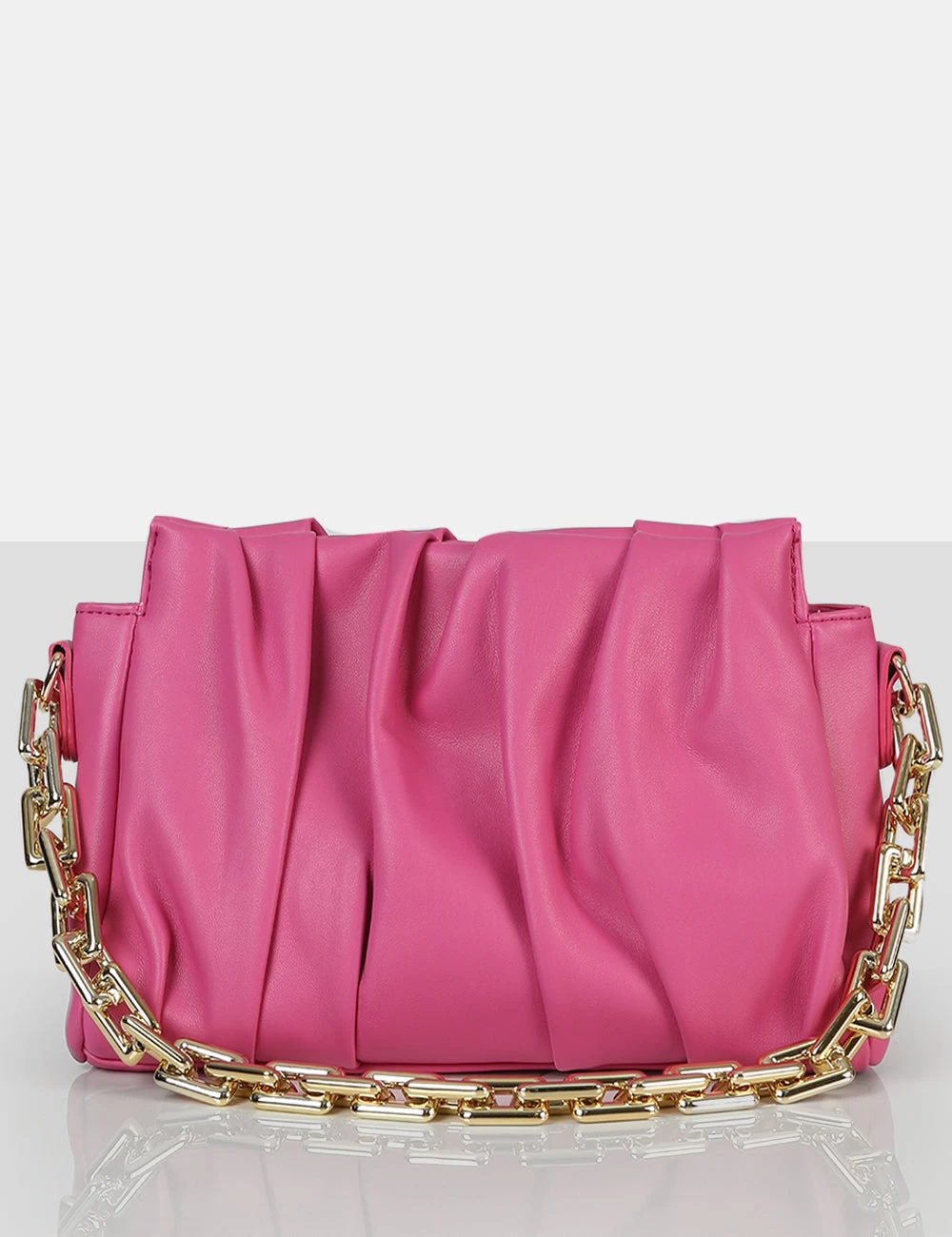 The Effia Pink Chain Strap Shoulder Bag 1 The Effia Pink Chain Strap Shoulder Bag