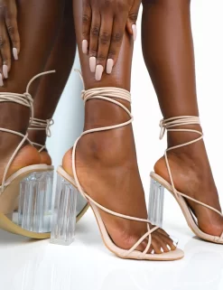 Clara Nude Pu Strappy Lace Up Round Toe Clear Perspex Heels 7 Clara Nude Pu Strappy Lace Up Round Toe Clear Perspex Heels -Chic Step Shop 15 fbed02f7 9fd7 4174 b9f4 5a10ee15ce22 scaled