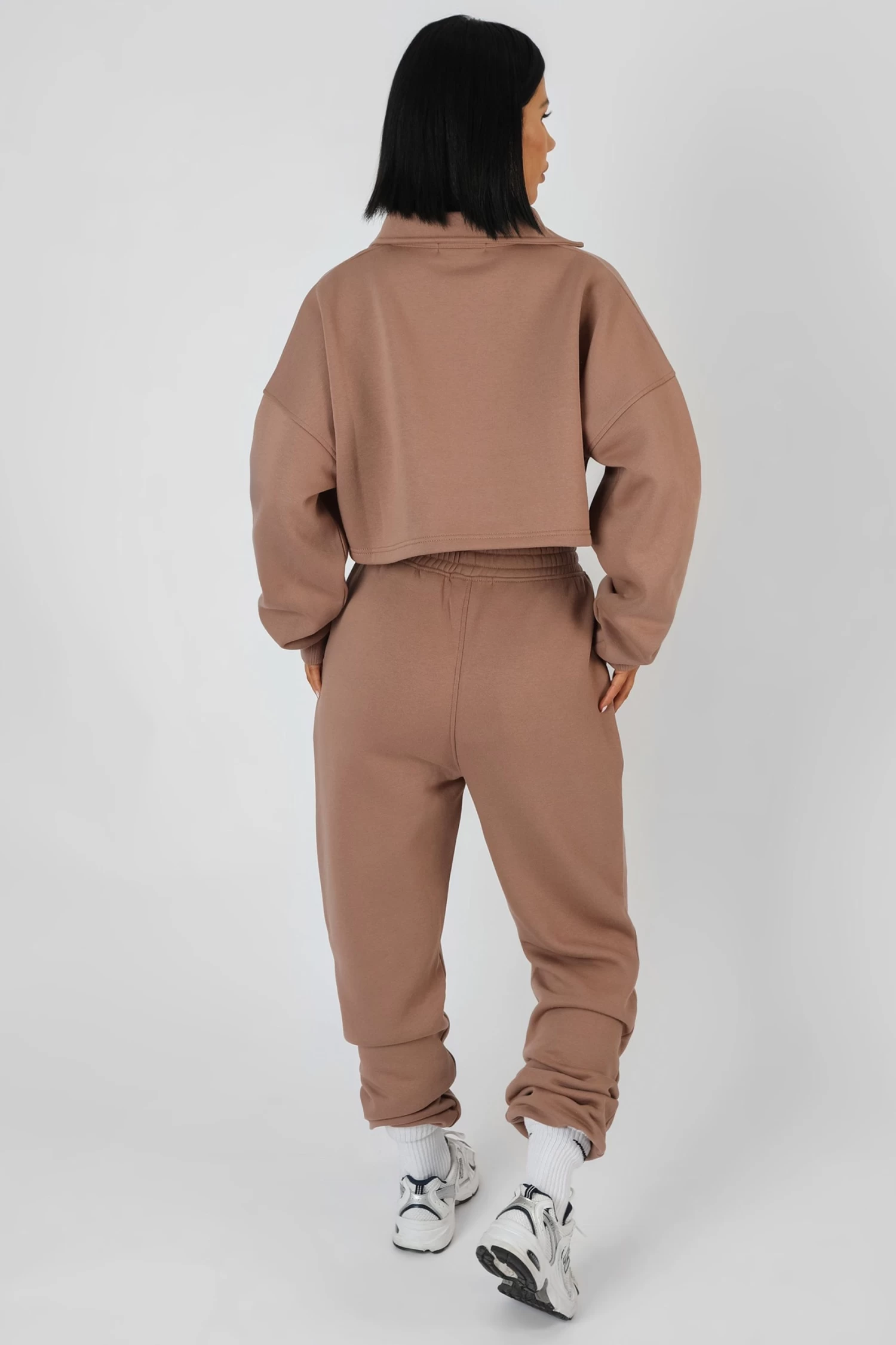 Embroidered 90'S Joggers Frappe 4 Embroidered 90'S Joggers Frappe - Image 4