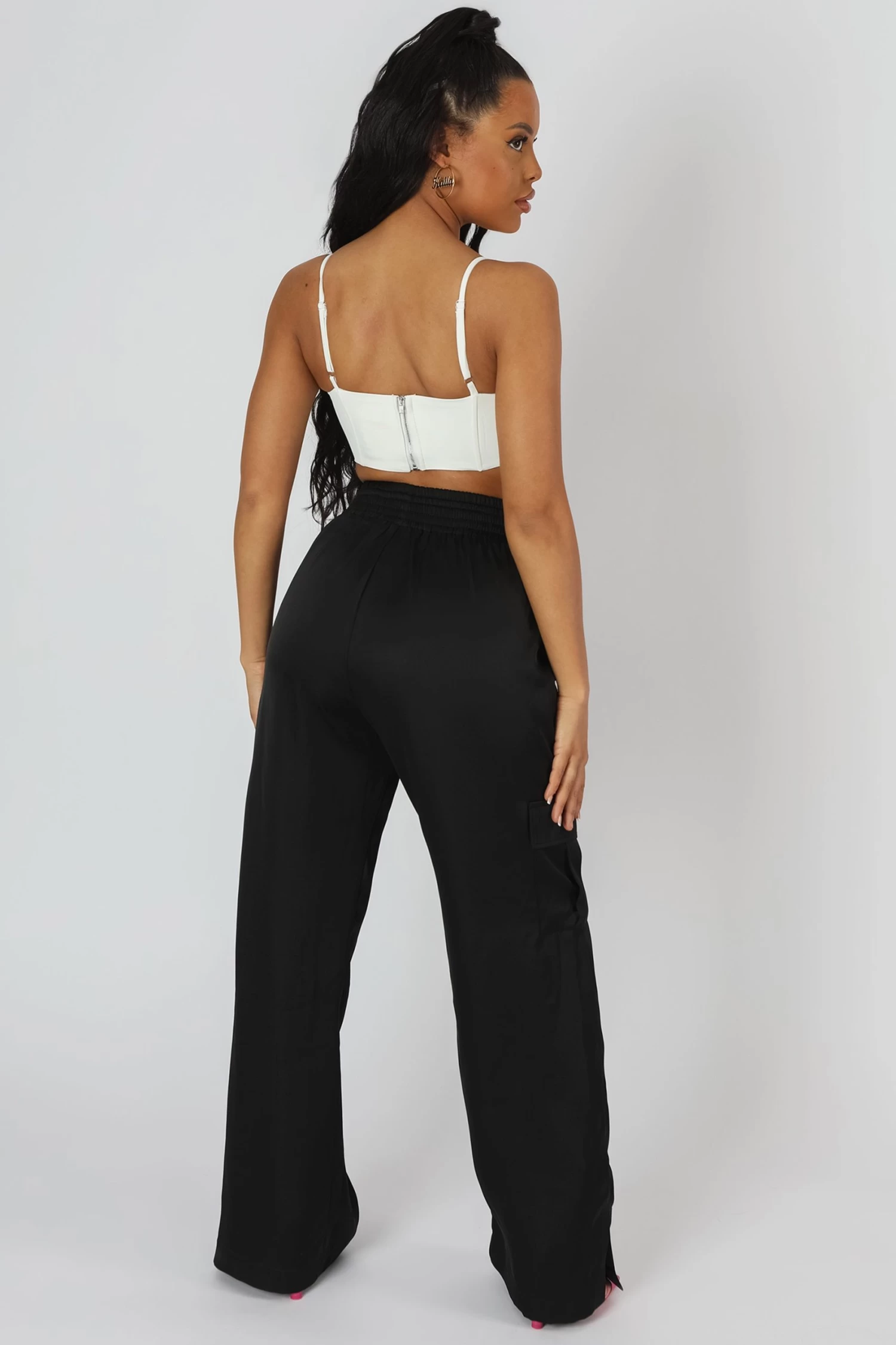 U Trim Corset Bralet Ivory 4 U Trim Corset Bralet Ivory - Image 4