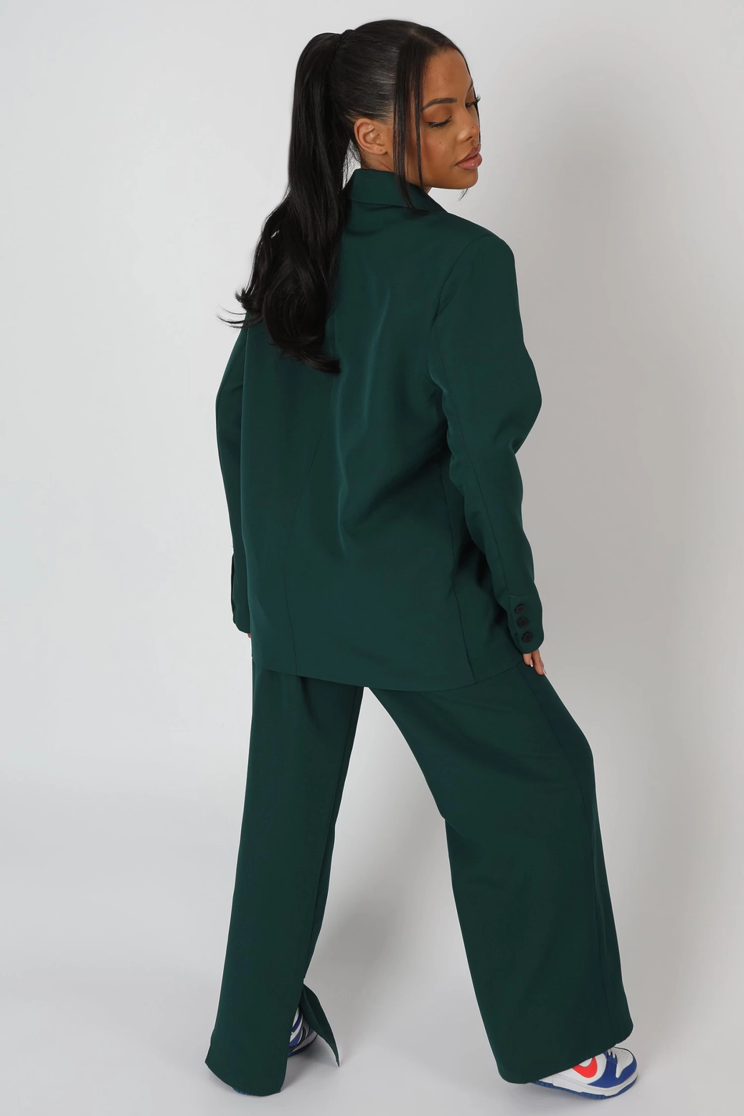 Dad Trousers Forest Green 8 Dad Trousers Forest Green - Image 8