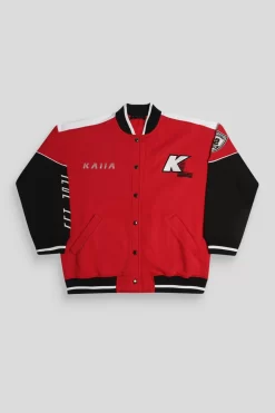 Motocross Bomber Jacket Red