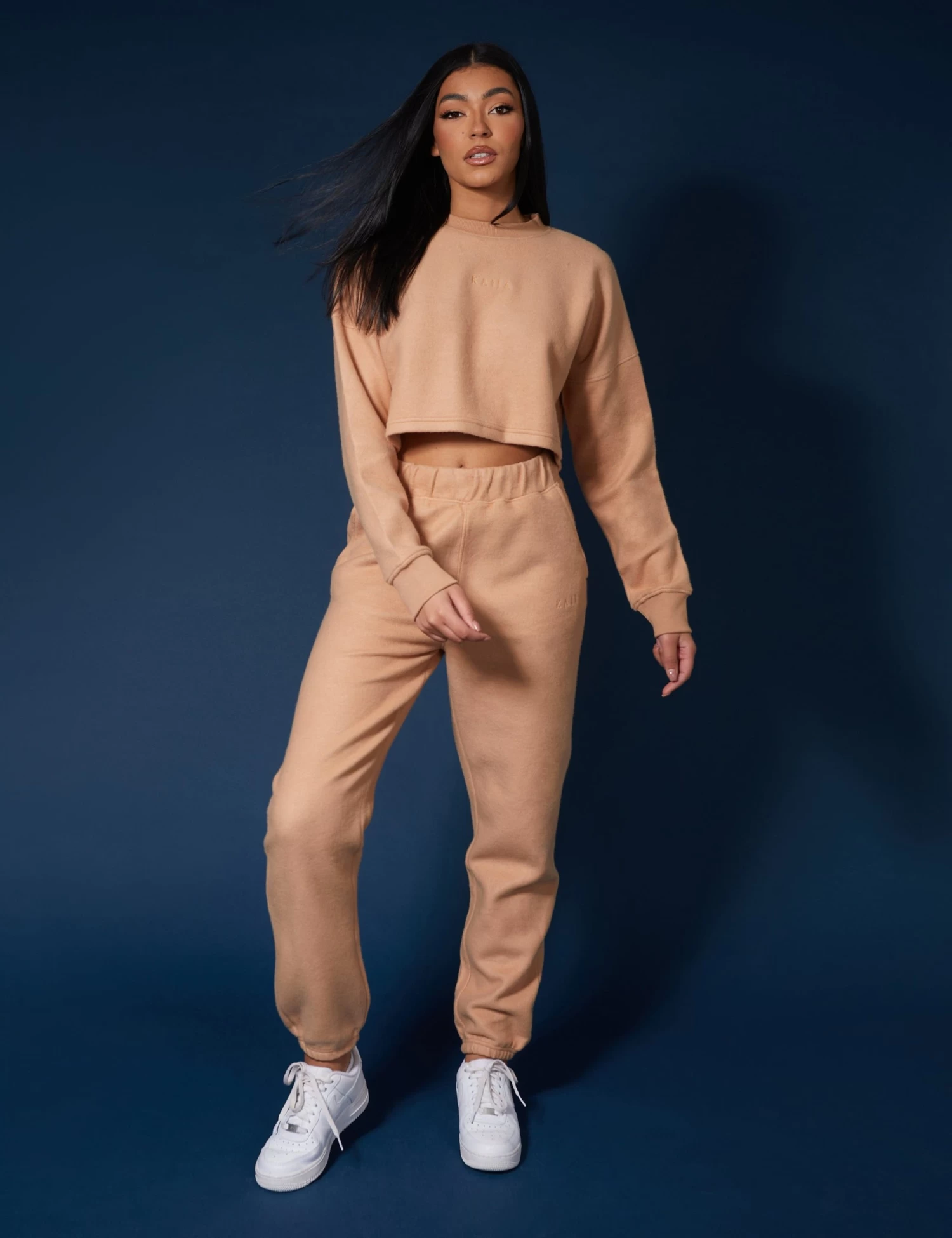 Kaiia Fluffy 90S Joggers Camel 1 Kaiia Fluffy 90S Joggers Camel