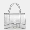 The Raina Silver Diamante Mini Handbag