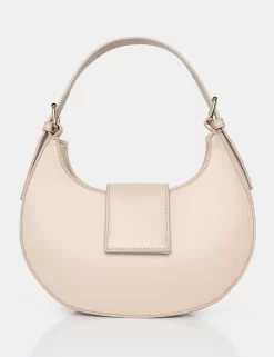 The Irie Stone PU Circular Buckle Strap Grab Bag