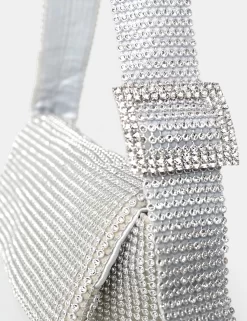 The Luella Silver Diamante Bag -Chic Step Shop 3 e568e839 1ba8 4574 985b 6e217f1734ca scaled