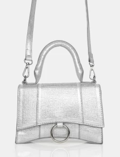 The Raina Silver Diamante Mini Handbag -Chic Step Shop 4 67a3773f 85e0 4415 824e 28a9bdaa48fd scaled