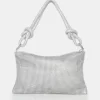 The Lillia Silver Diamante Bag