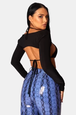 Bikini Top And Shrug Slinky Top Black -Chic Step Shop 771A0529 a1a7fe18 c41d 423d b53c 2aff2c0924d5