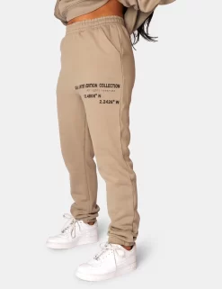 Oversized Fit Printed Joggers Elm -Chic Step Shop 771A0912