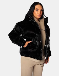 High Shine Holographic Oversized Puffer Black 13 High Shine Holographic Oversized Puffer Black -Chic Step Shop 771A0927 bf7c328b a48a 4590 87a9 7c05a6791cab