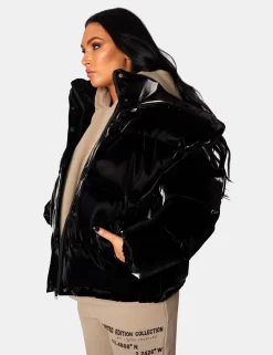 High Shine Holographic Oversized Puffer Black 15 High Shine Holographic Oversized Puffer Black -Chic Step Shop 771A0929 14bf0a84 899e 4770 86ec dfebcc8c2e42