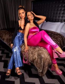 DISCO SKINNY LEG TROUSERS PINK 9 DISCO SKINNY LEG TROUSERS PINK -Chic Step Shop 771A1002 ab72c5a5 9120 4edc 82d3 df427b9b6e85 scaled