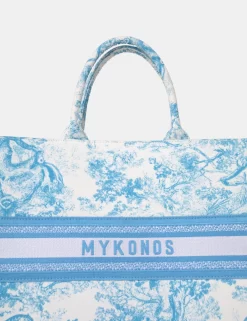 The Mykonos Baby Blue Oversized Canvas Tote Bag 5 The Mykonos Baby Blue Oversized Canvas Tote Bag -Chic Step Shop 771A1780 scaled