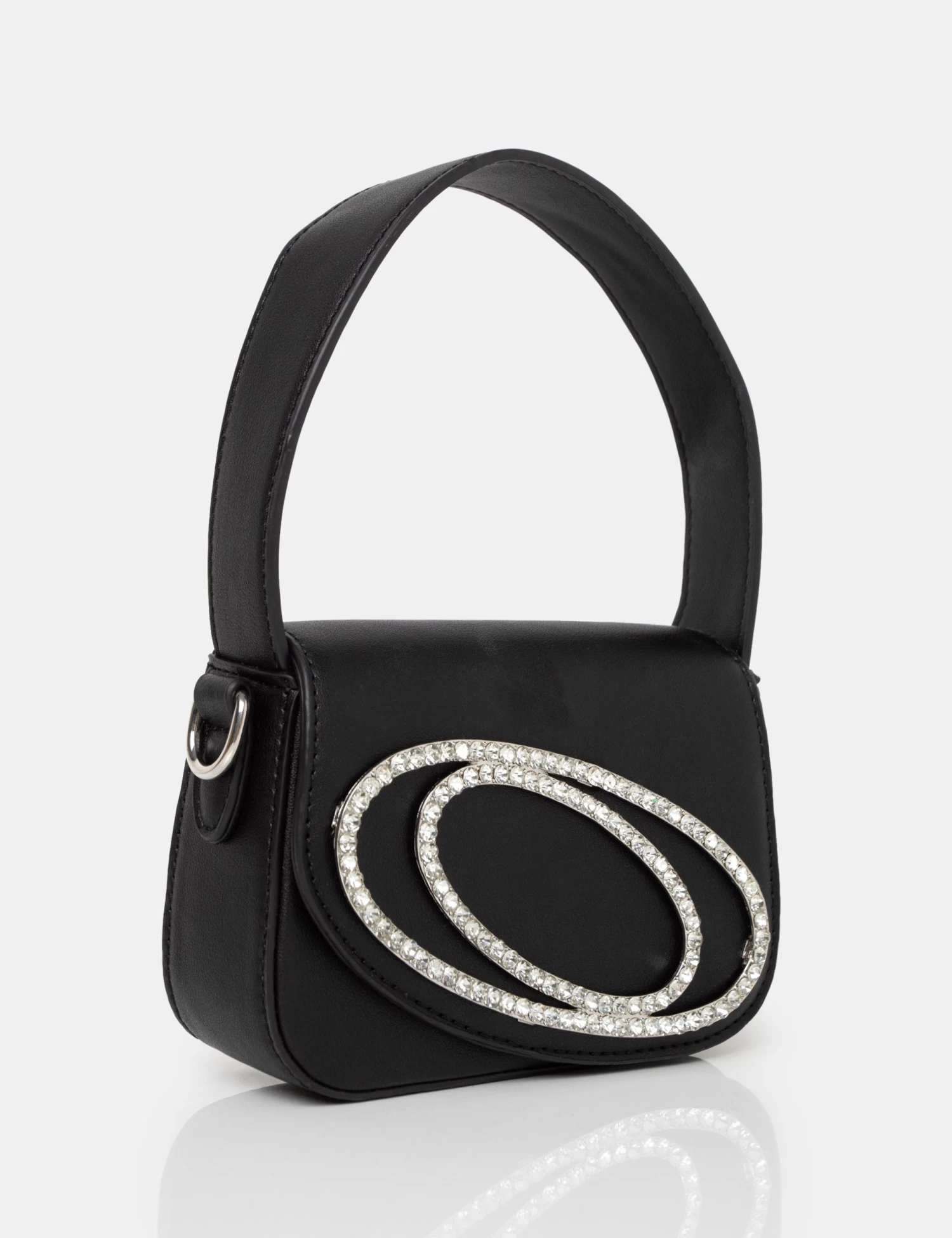 The Tonic Black Pu Diamante Mini Grab Bag 2 The Tonic Black Pu Diamante Mini Grab Bag - Image 2