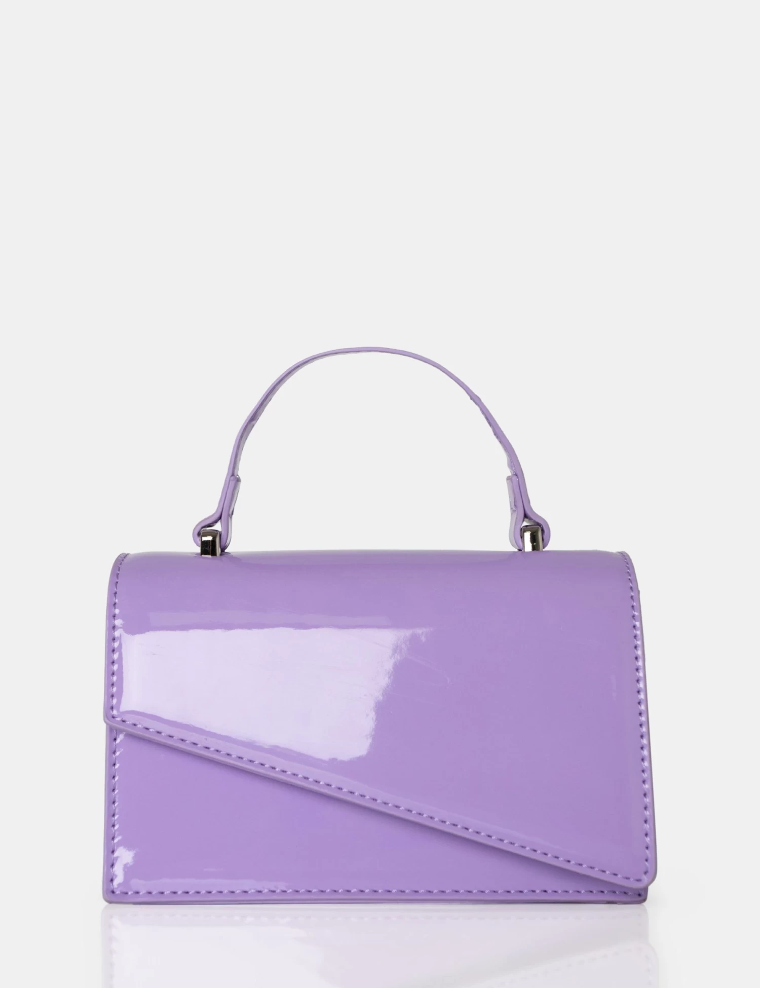 The Penny Lilac Patent Mini Bag 1 The Penny Lilac Patent Mini Bag