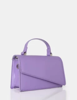 The Penny Lilac Patent Mini Bag 5 The Penny Lilac Patent Mini Bag -Chic Step Shop 771A2259 scaled