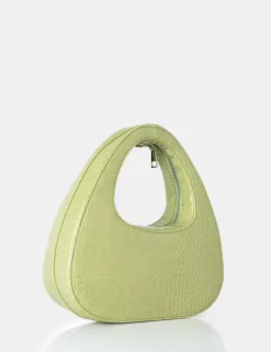 The Arch Soft Green Croc Grab Bag -Chic Step Shop 771A2345 scaled