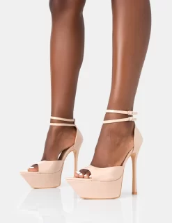 Vortex Nude Patent Platform Barely There Pointed Toe Stiletto Heels -Chic Step Shop 771A3535 942782d7 89cf 4d54 9f14 0f75cf8e3060 scaled