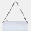 The Claudia White Croc Shoulder Bag