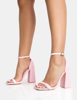 Geri Wide Fit Baby Pink Barely There Square Toe Block Heels 6 Geri Wide Fit Baby Pink Barely There Square Toe Block Heels -Chic Step Shop 771A5448 b0246364 7743 4a54 b5e0 be0461b8d19f scaled