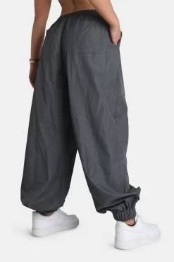 Drawstring Waist Parachute Cargo Trousers Grey 11 Drawstring Waist Parachute Cargo Trousers Grey -Chic Step Shop 771A6957 ca5d527c 005d 4e37 91d7 703d89c6b588 scaled