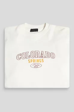Colorado Springs Oversized Sweatshirt Ecru 15 Colorado Springs Oversized Sweatshirt Ecru -Chic Step Shop 771A7135 scaled