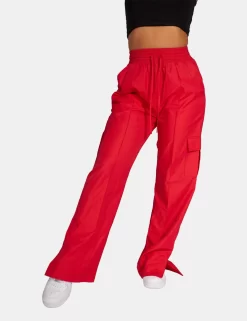 Split Hem Cargo Trousers Red 7 Split Hem Cargo Trousers Red -Chic Step Shop 771A98472Feb2320171 scaled