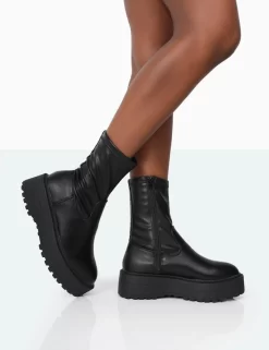Auden Wide Fit Black Chunky Sole Ankle Boots 6 Auden Wide Fit Black Chunky Sole Ankle Boots -Chic Step Shop 771A9913 7a9922ef c268 4417 a8f0 1ab60d0e42cc