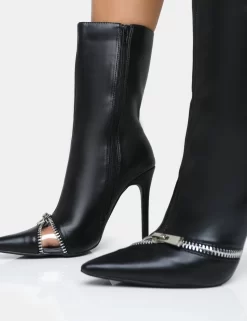 Pitstop Black Pu Zip Detail Pointed Toe Stiletto Heel Ankle Boots 8 Pitstop Black Pu Zip Detail Pointed Toe Stiletto Heel Ankle Boots -Chic Step Shop 7 16c331c7 04f4 4c34 ae29 8cd3e7c28c02 scaled