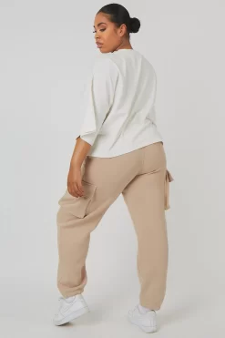 Curve Cargo Joggers Light Taupe -Chic Step Shop CTSH000718 NOTAGFORBOTTOMS8748 4e4cfd11 e6e6 441c af89 feee261b06ec