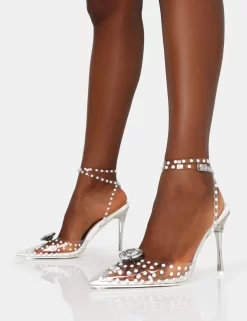 Asscher White Pearl Detail Diamante Broach Clear Perspex Wrap Around Pointed Court Stiletto Heels 7 Asscher White Pearl Detail Diamante Broach Clear Perspex Wrap Around Pointed Court Stiletto Heels -Chic Step Shop IMG 0645 scaled