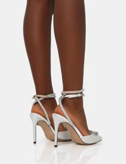 Cupid Off White Satin Diamante Heart Wrap Around Pointed Court Stiletto Heels 7 Cupid Off White Satin Diamante Heart Wrap Around Pointed Court Stiletto Heels -Chic Step Shop IMG 0671 scaled